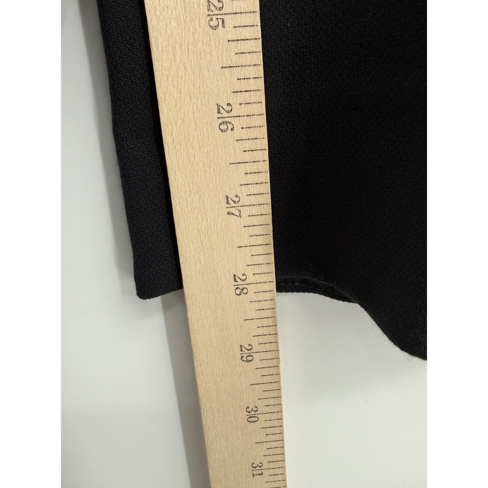 Talbots Pants Womens 4 Petite Black Hampshire Straight Leg Dress Trousers Office - Picture 8 of 10